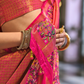 Super Banarasi P.V. Silk Saree with Jacquard Weaving Butti Work