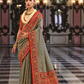 Super Banarasi P.V. Silk Saree with Jacquard Weaving Butti Work