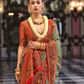 Super Banarasi P.V. Silk Saree with Jacquard Weaving Butti Work - LaVante Fashion