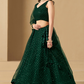 Captivating Thread Work Georgette Party Wear Lehenga Choli