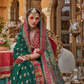 Soft Silk Banarasi Saree with Butta & Pashmina Print