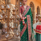 Soft Silk Banarasi Saree with Butta & Pashmina Print