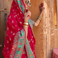 Soft Silk Banarasi Saree with Butta & Pashmina Print