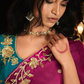 Banarasi Silk Saree with Elegant Weaving for Weddings