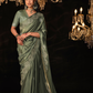 Banarasi Silk Saree with Elegant Weaving for Weddings