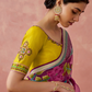 Brasso Teal Printed Saree for Elegant Festive Wear