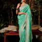 Graceful Dola Silk Saree with Intricate Zari Weaving Design