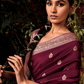 Graceful Dola Silk Saree with Intricate Zari Weaving Design