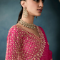 Tissue Saree with Handwork Detailing and Designer Cut Work Border