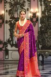lavantefashionSUPERBANARASIP.V.SILKWITHJACQUARDWEAVINGBUTTIHEAVYMENAKARIBORDERANDPALLUWITHBROCADEBLOUSESOFTFINISH_12 - LaVante Fashion