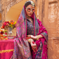 Soft Silk Banarasi Saree with Butta & Pashmina Print