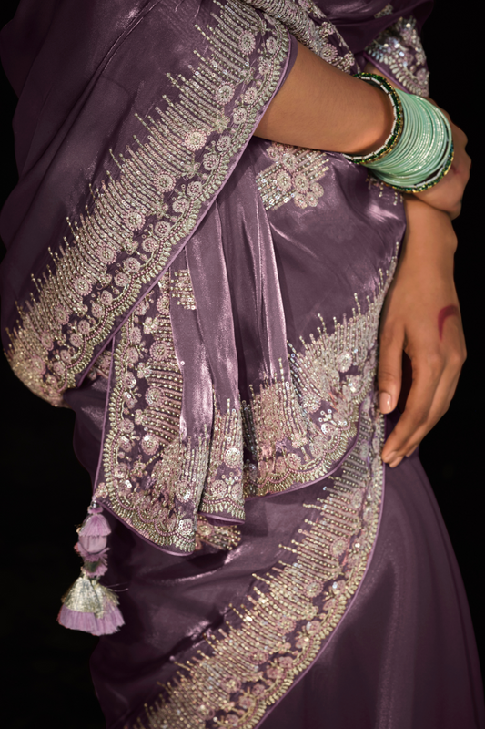 Banarasi Silk Saree with Elegant Weaving for Weddings