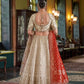 Ivory Silk Lehenga Set with Double Dupatta Intricate Embroidery Elegant