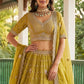 Tissue Lehenga Embroidered Sequins Stones Beads Zari Work Elegant Wear