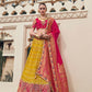 Kalamkari Banarasi Lehenga Choli Elegant Festive Wear
